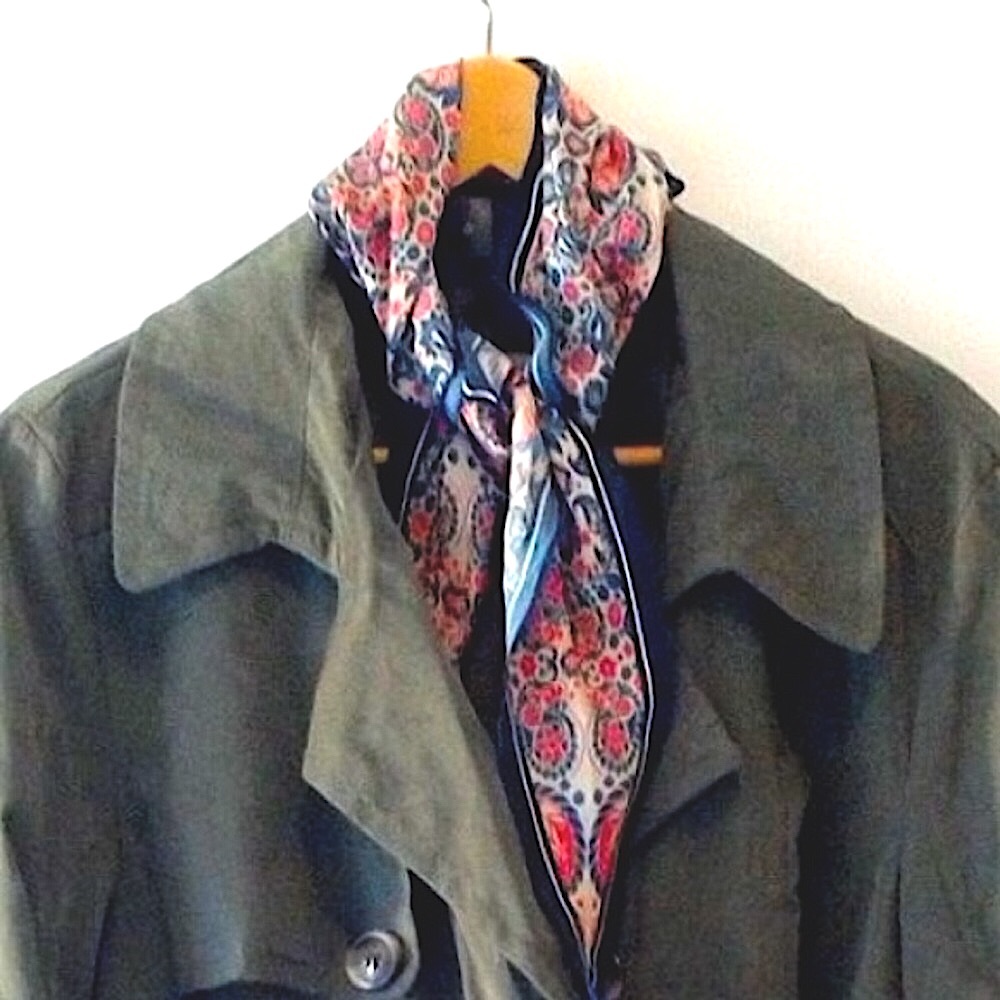 Silky Twilly Neck and Handbag Scarf Pocketsquare 100% Polyester